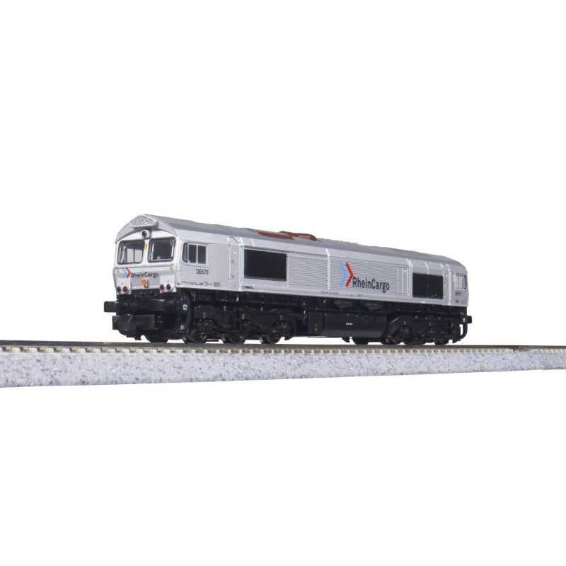 Kato K10837S RheinCargo Dieselloc Class 66 RheinCargo Digitaal met Sound