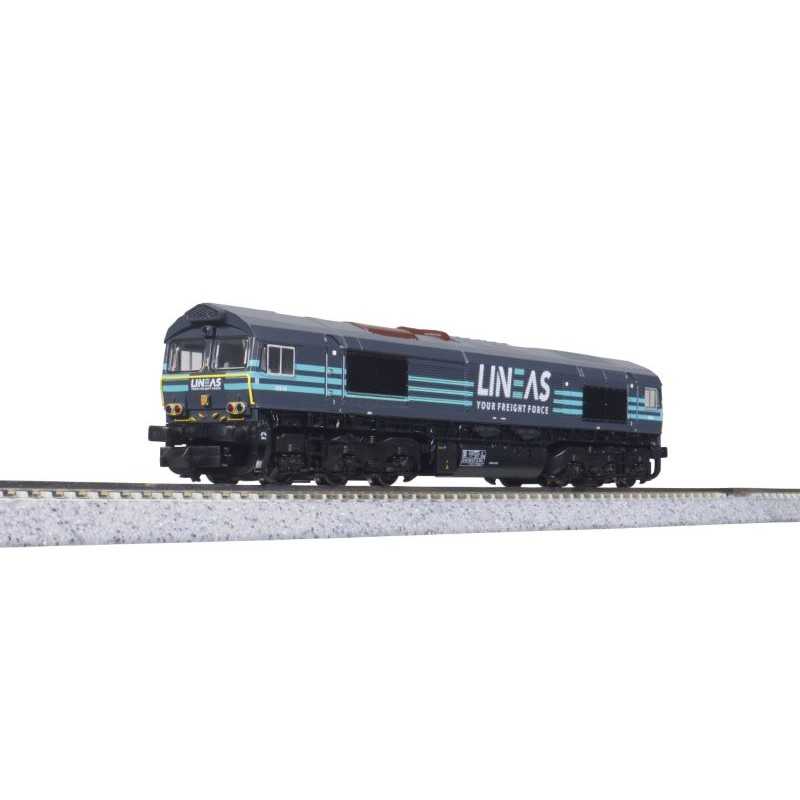 Kato K10838S SNCB Dieselloc Class 66 LINEAS Digitaal met Sound