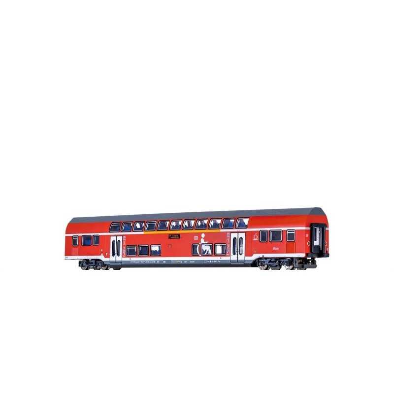 Brawa 64543 DB-AG TWINDEXX VARIO® Doppelstock-Mittelwagen DB AG, 1. Klasse (Stralsund Hbf) Digitaal