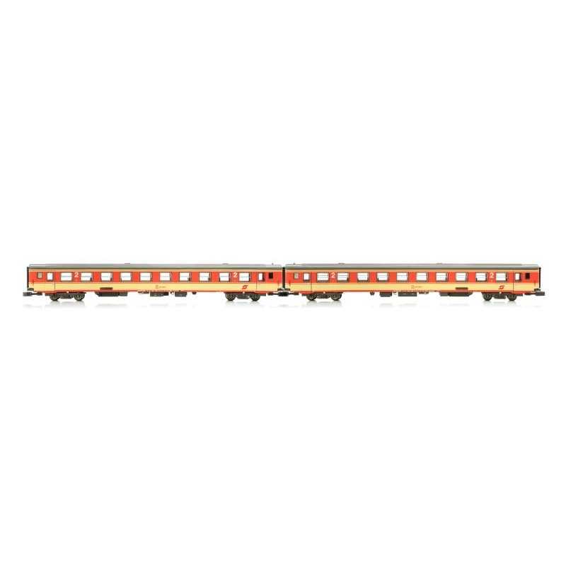 Jagerndorfer JC60260 OBB Rijtuigenset 2-delig Jaffa Lackierung