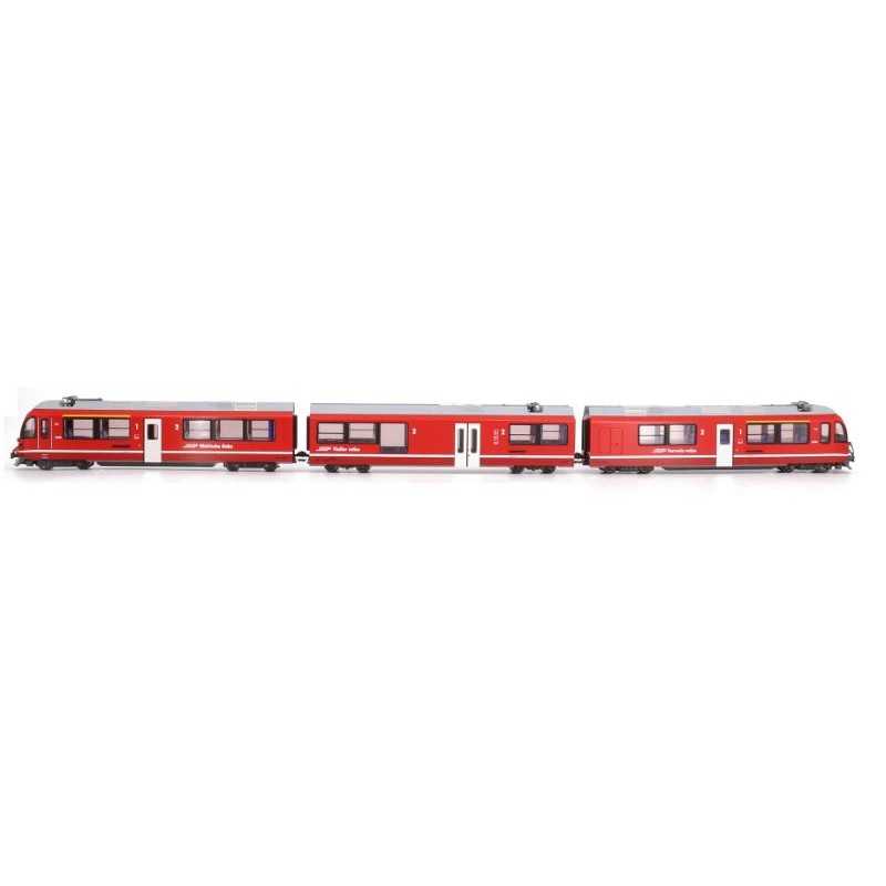 Kato K10-1273 RhB Treinstel 3506 Rhatische Bahn ABe8/12 "Allegra" Digitaal