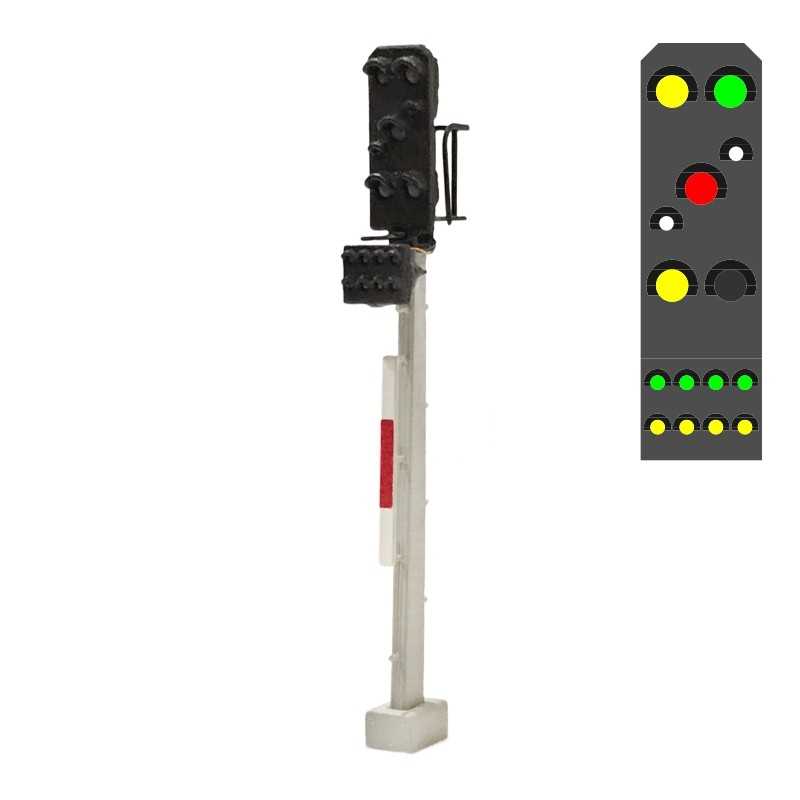 Mafen 413415 DR (DDR) Zusatzsignal (8L) - y/g/w/r/w/y +g/y