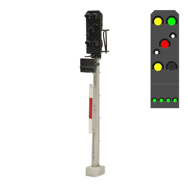 Mafen 413416 DR (DDR) Zusatzsignal (7L) - y/g/w/r/w/y +g