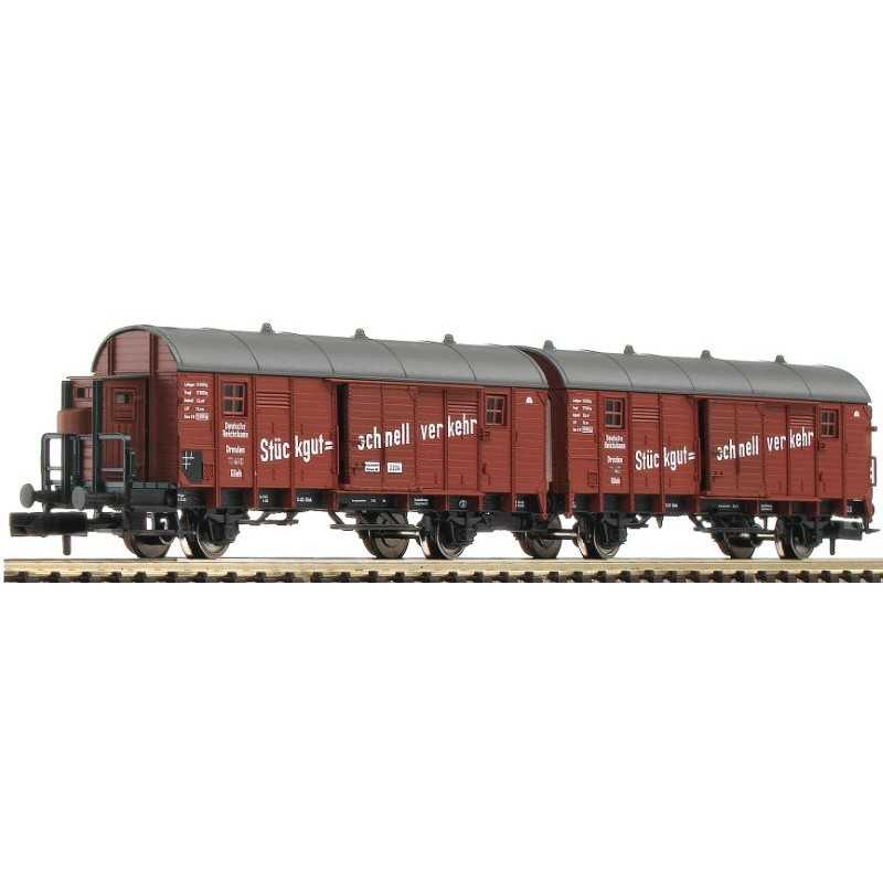 Fleischmann 830605 DR(G), (vóór 1945) Leig-Wageneinheit "Stückgutschnellverkehr"