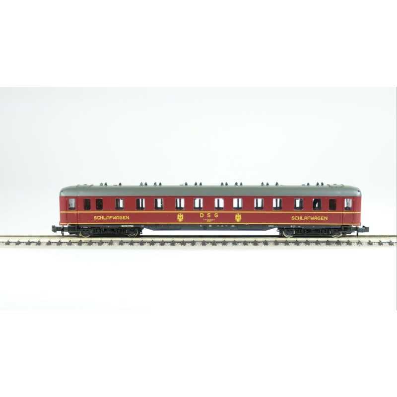 Roco 24239 DBP Slaaprijtuig "DSG" type WLAü(e) 22 met binnenverlichting