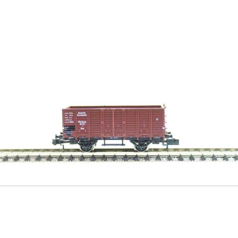 Fleischmann 826002 DR(G), (vóór 1945) Open goederenwagen Bauart Ovw „Würzburg“