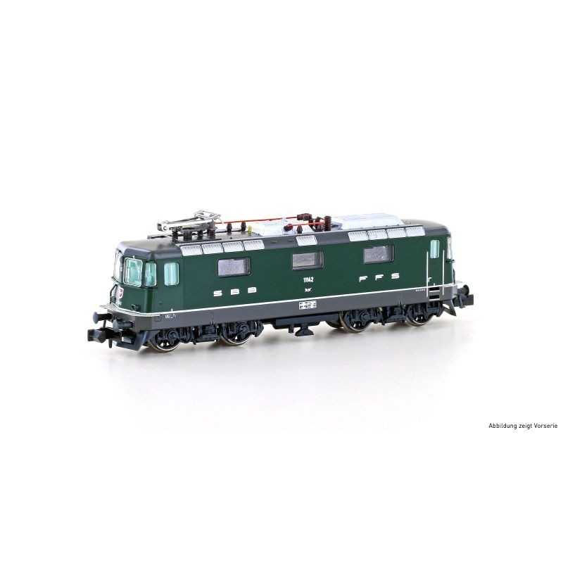 Hobbytrain H3031 SBB E-Loc Re 4/4 II 11142 Groen