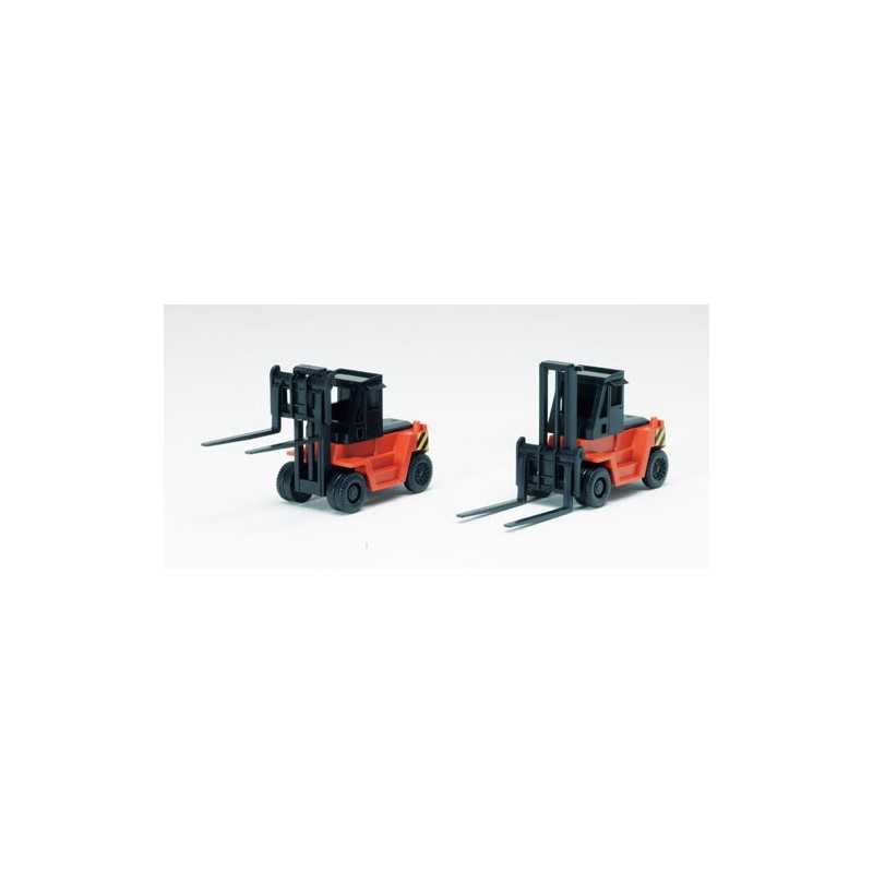 Tomytec 3518 Heftruck voor Zeecontainers 2x