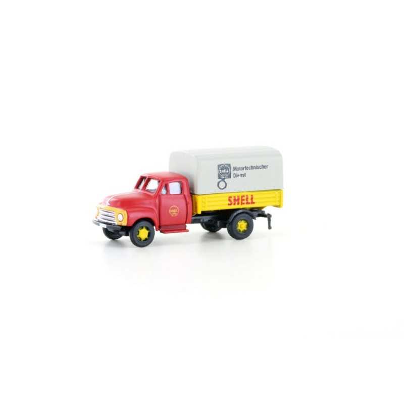 MiNis LC3234 . Vrachtwagen Opel Blitz "SHELL"