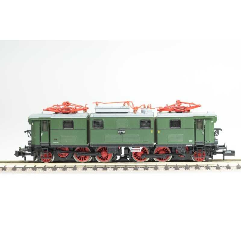 Brawa 1250 DR (DDR) E-Loc E 77 10 groen Digitaal