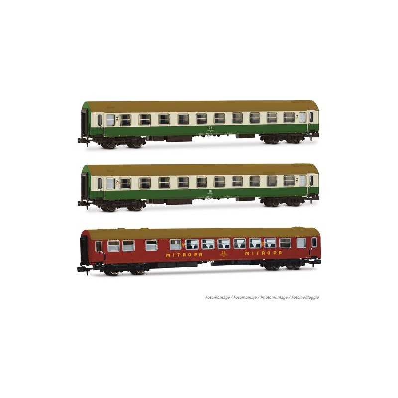 Arnold HN4483 DR (DDR) Rijtuigenset OSShD-Wagen 3-delig