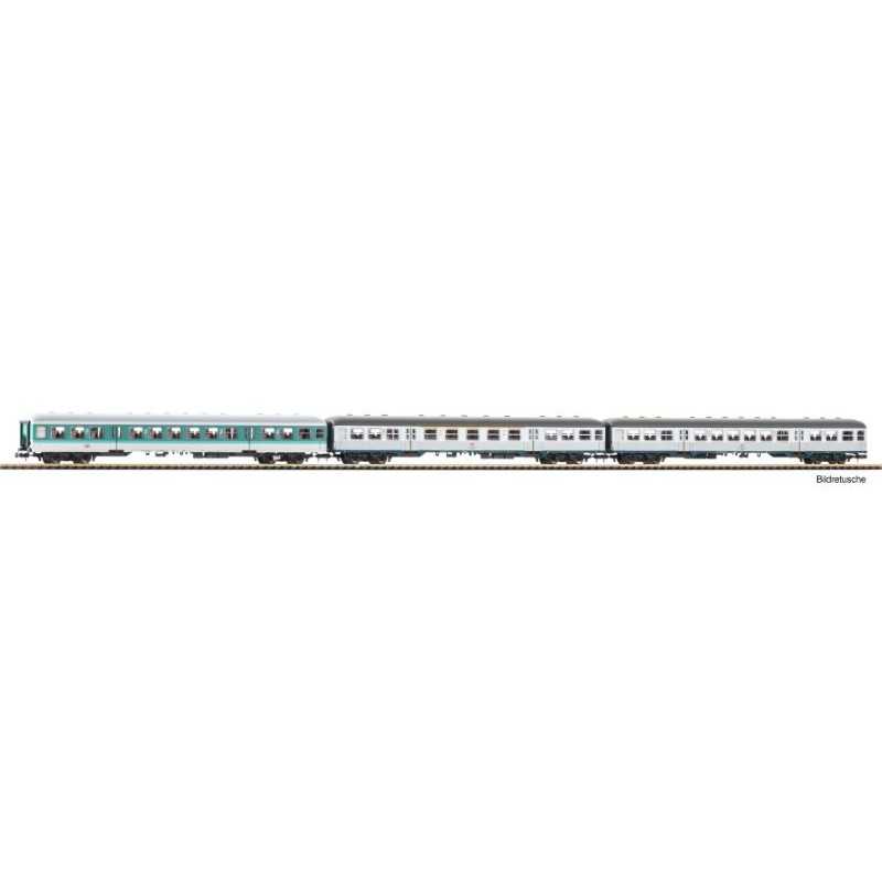 Piko 40656 DB-AG Rijtuigenset Silberling 3-delig