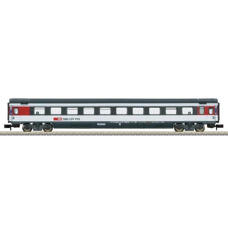 Minitrix 18621 SBB Eurocity Rijtuig 2e klasse type Bpm
