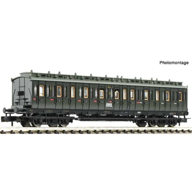 Fleischmann 6260101 DR(G), (vóór 1945) Rijtuig 3e klasse type C4 pr04 Fleischmann 6260101 DR(G), (vóór 1945) Rijtuig 3e klasse type C4 pr04