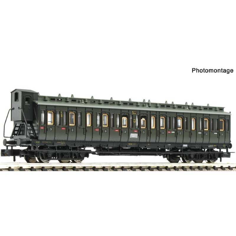 Fleischmann 6260102 DR(G), (vóór 1945) Rijtuig 3e klasse type C4 pr04 Fleischmann 6260102 DR(G), (vóór 1945) Rijtuig 3e klasse type C4 pr04