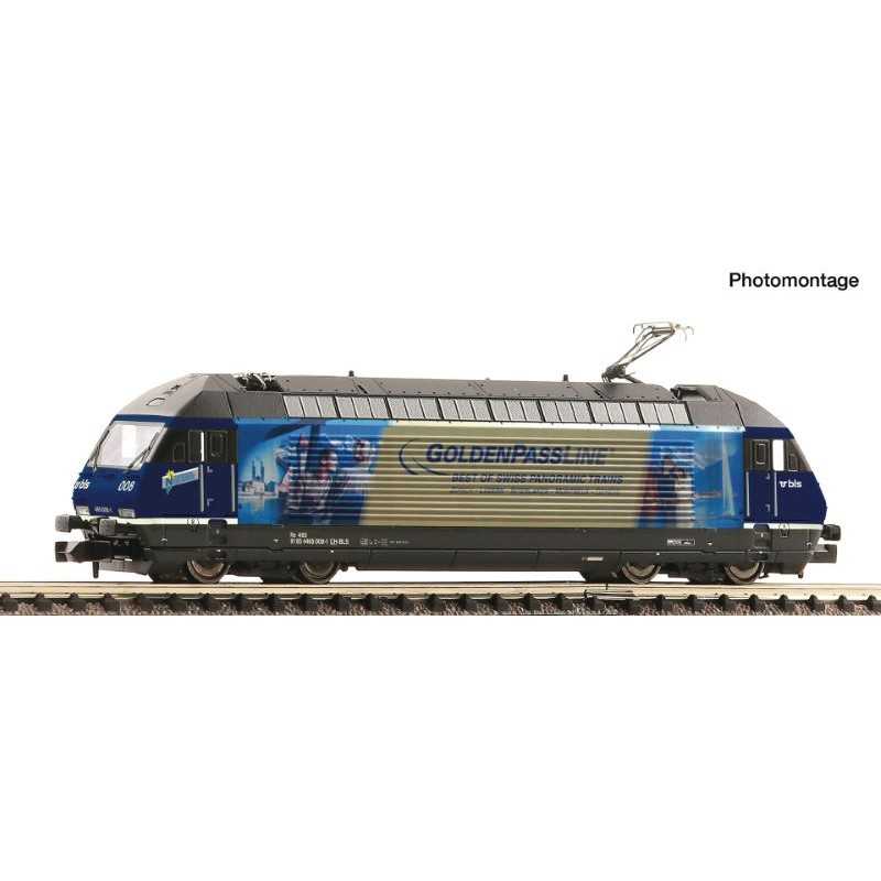 Fleischmann 7570083 BLS E-Loc Re 465 008-1 "Goldenpass" Digitaal/Sound