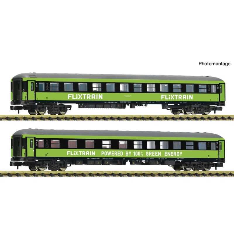 Fleischmann 6260085 Flixtrain GmbH Rijtuigenset 1 "FLIXTRAIN" 2-delig