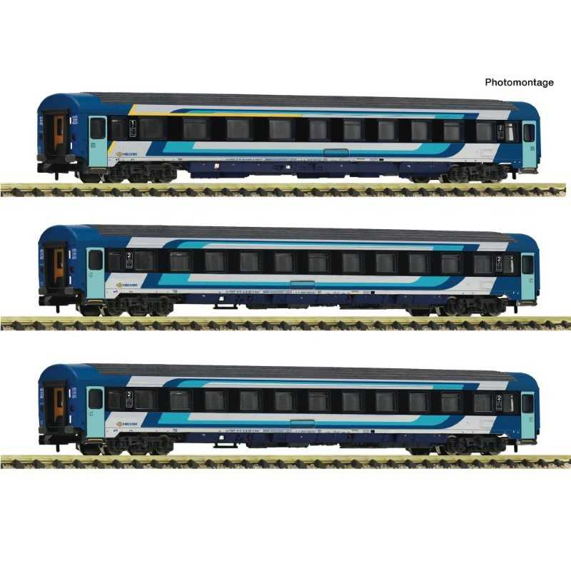 Fleischmann 6260104 MAV Rijtuigenset "MAV-START" 3-delig
