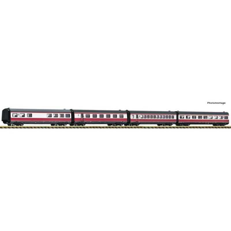Fleischmann 7760011 DR (DDR) Rijtuigenset "Max Liebermann" 4-delig