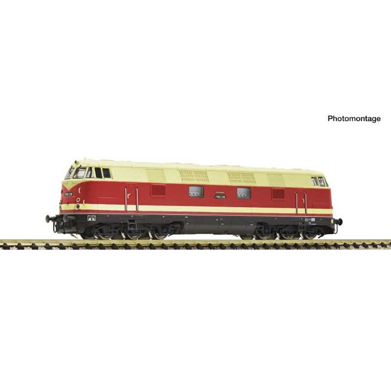 Fleischmann 7370038 DR (DDR) Dieselloc V 180 206 Digitaal/Sound