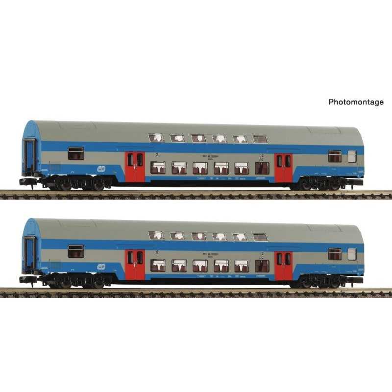 Fleischmann 6260093 CD Rijtuigenset type Bmto 2-delig