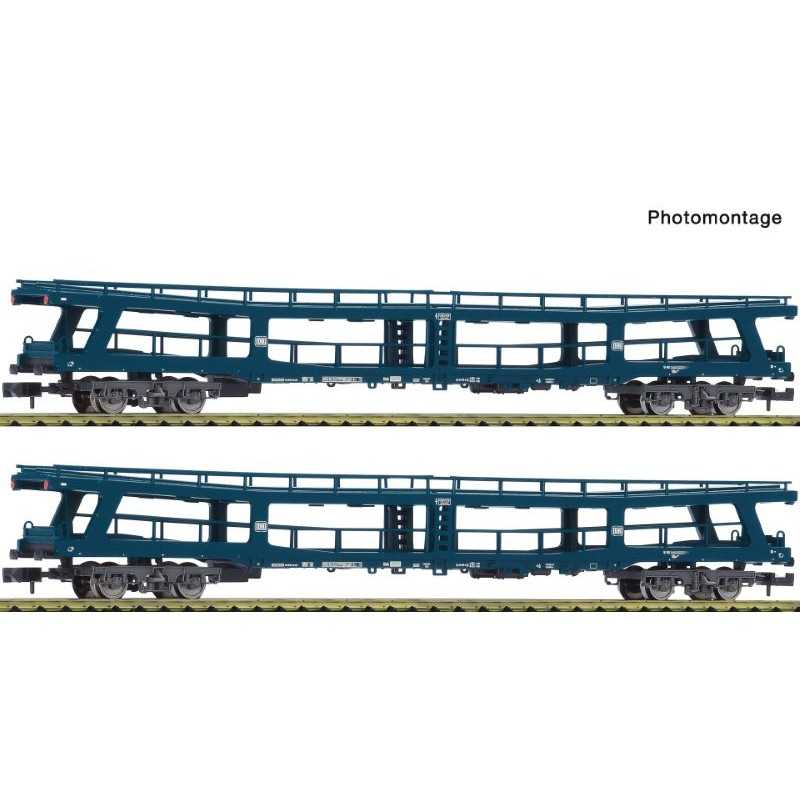 Fleischmann 6260066 DB Autotransposrtwagen set type DDm 2-delig
