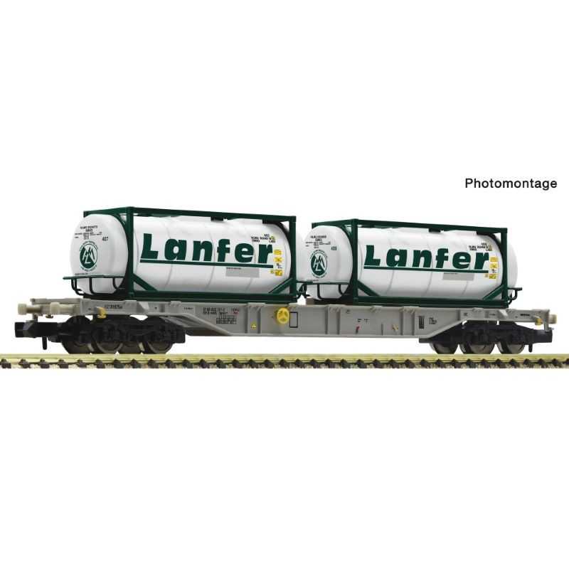 Fleischmann 6660088 DB Containerdraagwagen met 2 LANFER containers