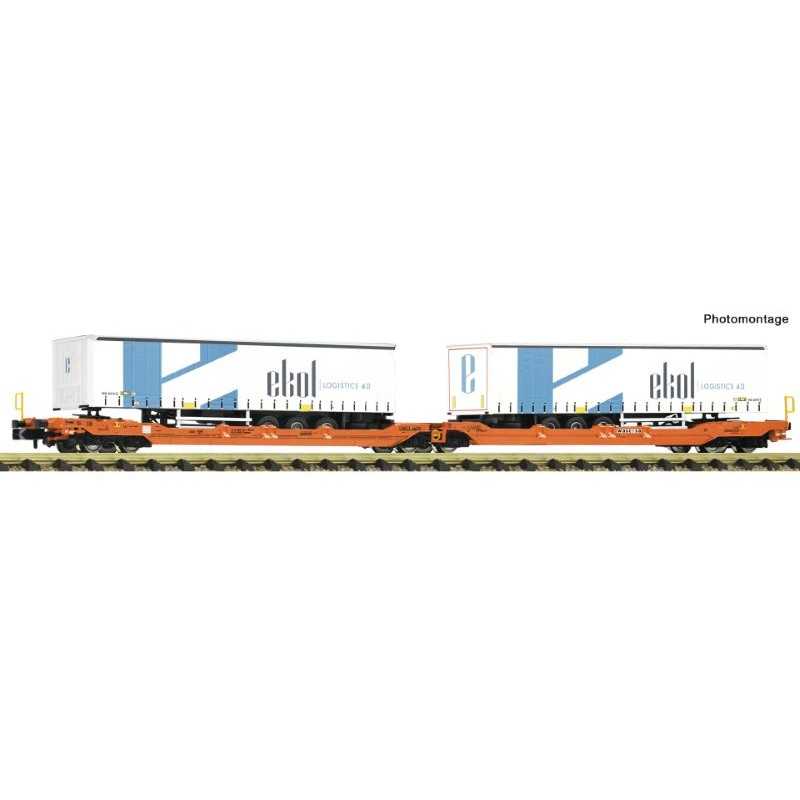 Fleischmann 6660104 DB-AG Doppeltaschen-Gelenkwagen T3000e "EKOL"