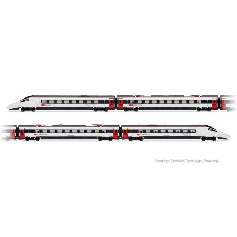Arnold HN2700S SBB Electro Treinstel ETR 610 nieuwe EuroCity uitvoering Digitaal/Sound