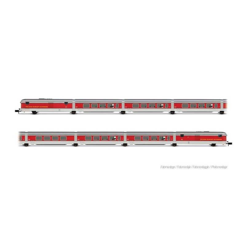 Arnold HN4510 Renfe Rijtuigenset TALGO III TEE "Catalan Talgo"
