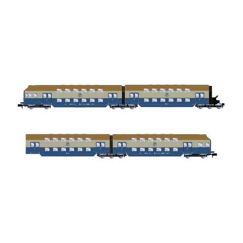 Arnold HN4521 DR (DDR) Dubbeldekker Rijtuigenset type DBv