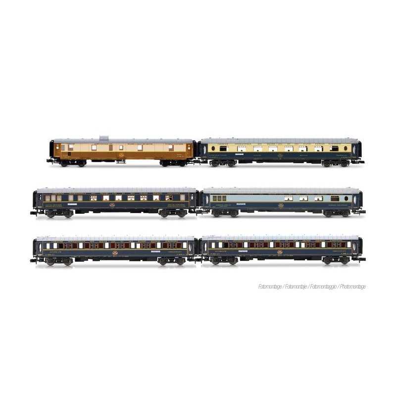 Arnold HN4522 CIWL Rijtuigenset "Intraflug/CIWL" "50 years of Nostalgie-Istanbul-Orient-Express"