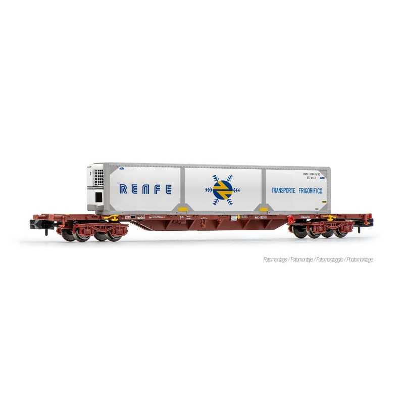 Arnold HN6728 Renfe Containerwagen MMC3 met "RENFE" container