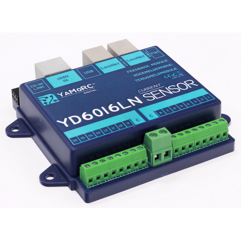 YAMORC YD6016LN-CS Terugmelddecoder Loconet, CS (Stroomdetectie)