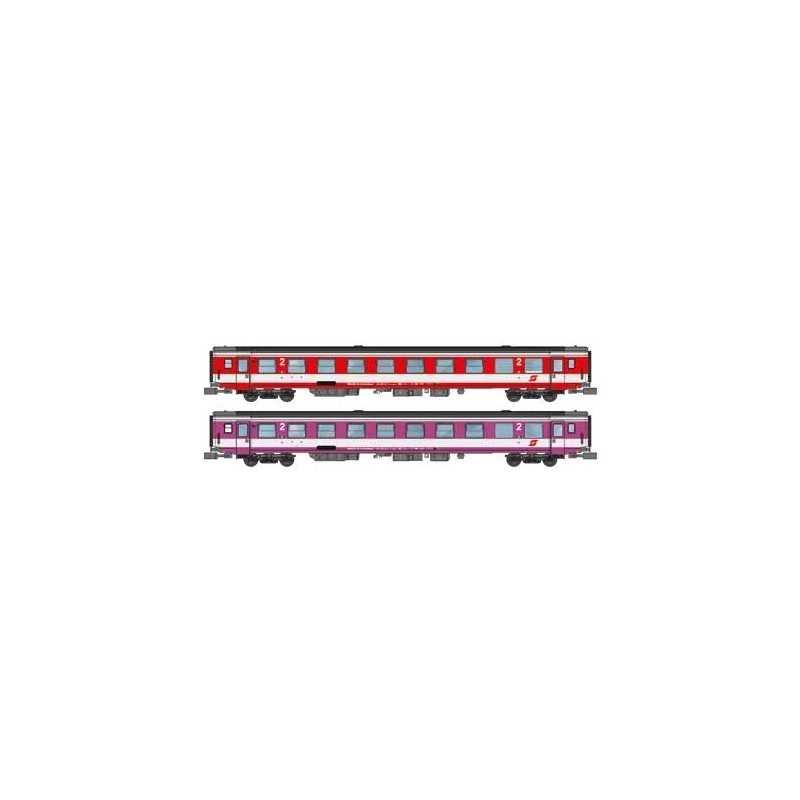 Jagerndorfer JC60500_2 OBB Rijtuigenset Sparlackdesign