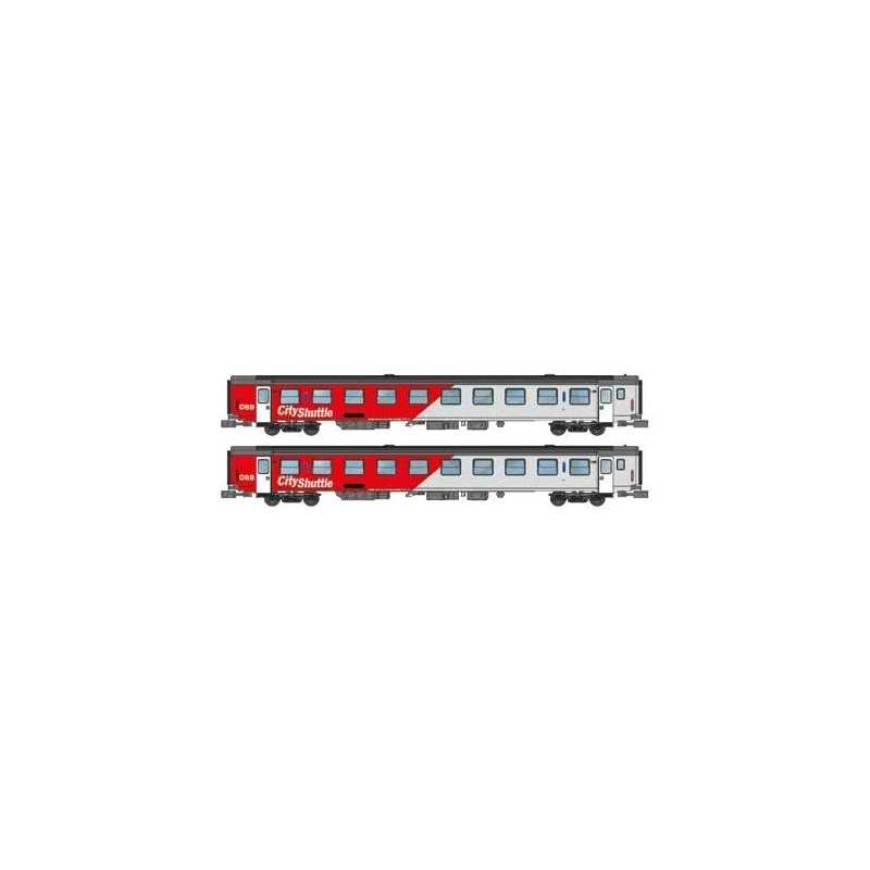 Jagerndorfer JC60500_3 OBB Rijtuigenset City Shuttle Schrägdesign