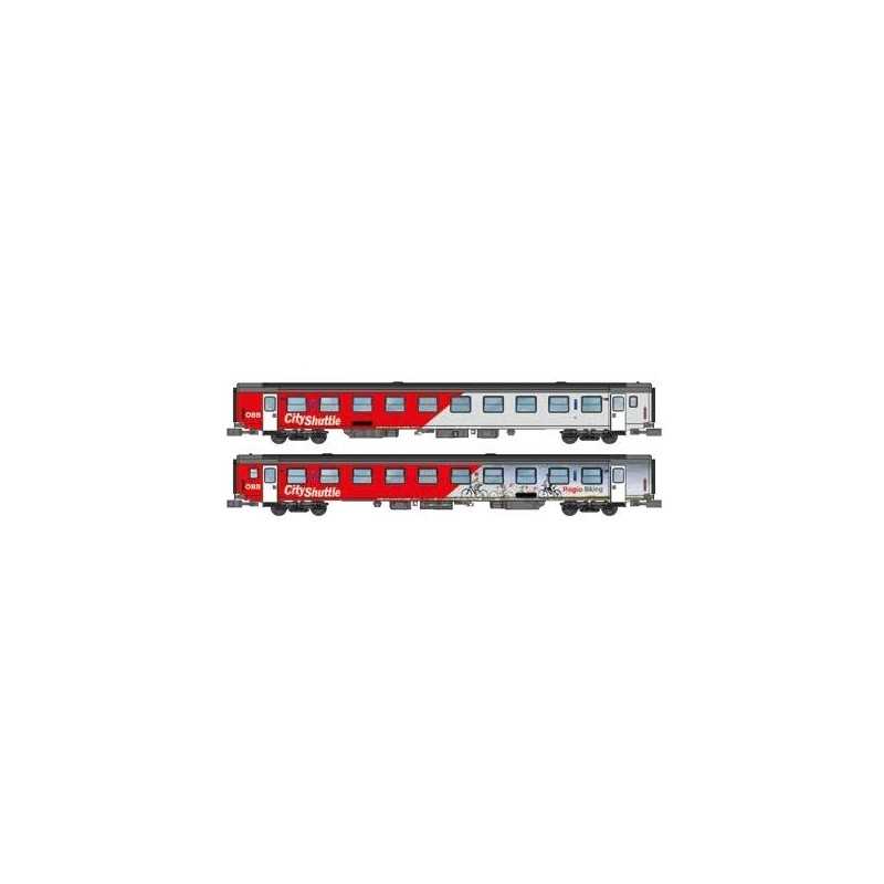 Jagerndorfer JC60500_6 OBB Rijtuigenset City Shuttle Schrägdesign
