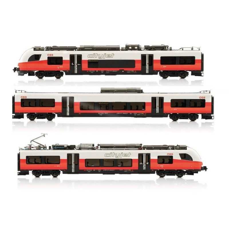 Jagerndorfer JC73202 OBB Treinstel 4746 Cityjet 3-delig Digitaal/Sound