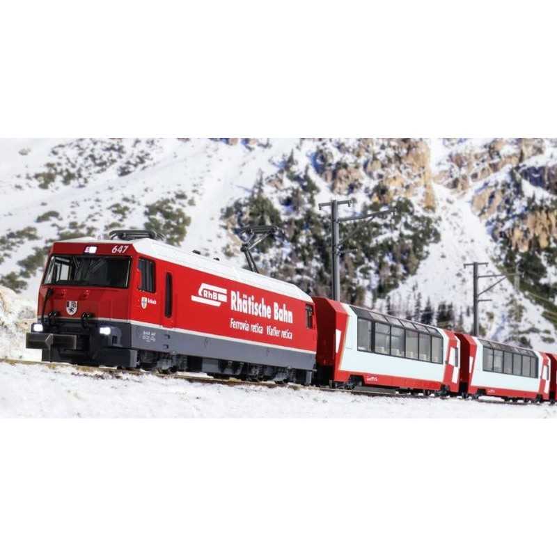 Kato K10-2026 RhB Treinset Glacier Express GE 4/4 II + 2 rijtuigen