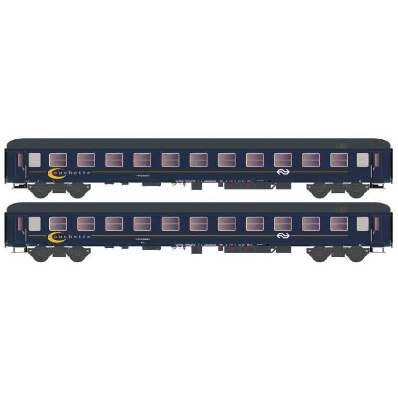 Hobbytrain H22214 NS Rijtuigenset Bcm 246 NS Couchette