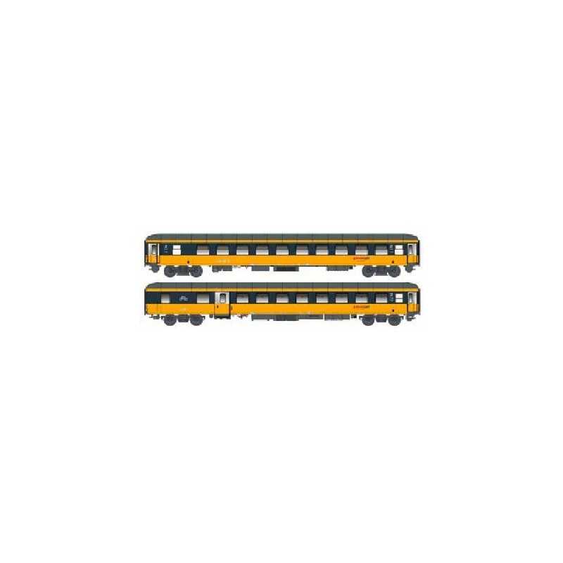L.S. Models LS98997N RegioJet Rijtuigenset Bdcm + Bcmz Regiojet