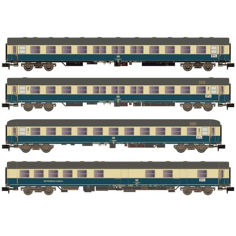 Hobbytrain H22206 DB Rijtuigenset Turnus Ferienzug, Set 1