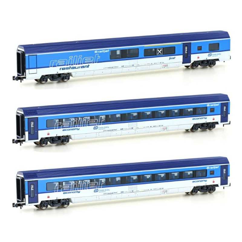 Hobbytrain H25231 CD Rijtuigenset RAILJET set 2