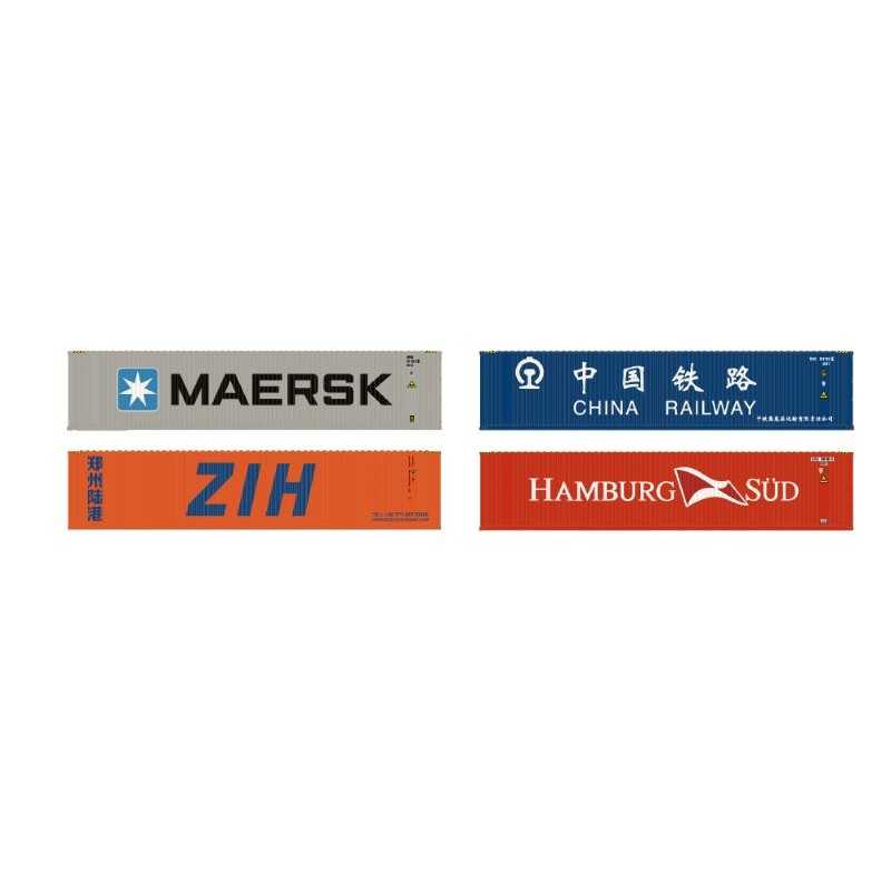 Hobbytrain H9014 . Set 40′ Container, Set 1