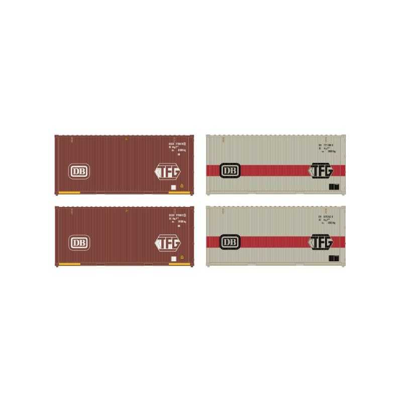 Hobbytrain H9017 . Set 20′ Container, Set 2