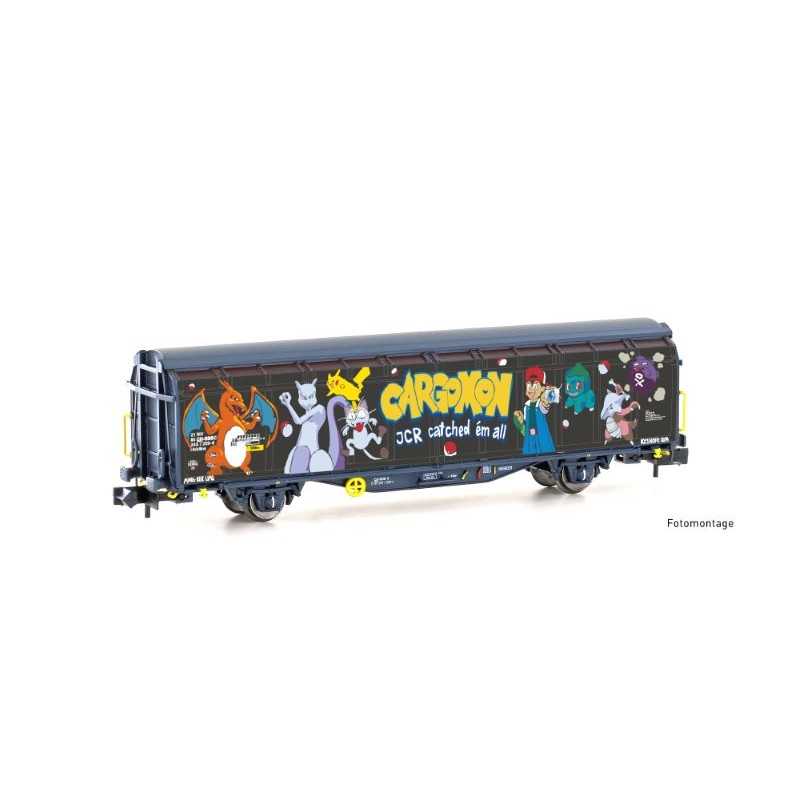 Hobbytrain H24671 SBB Schuifwandwagen Hbbillns SBB, Ep.VI Graffiti-Serie (9)