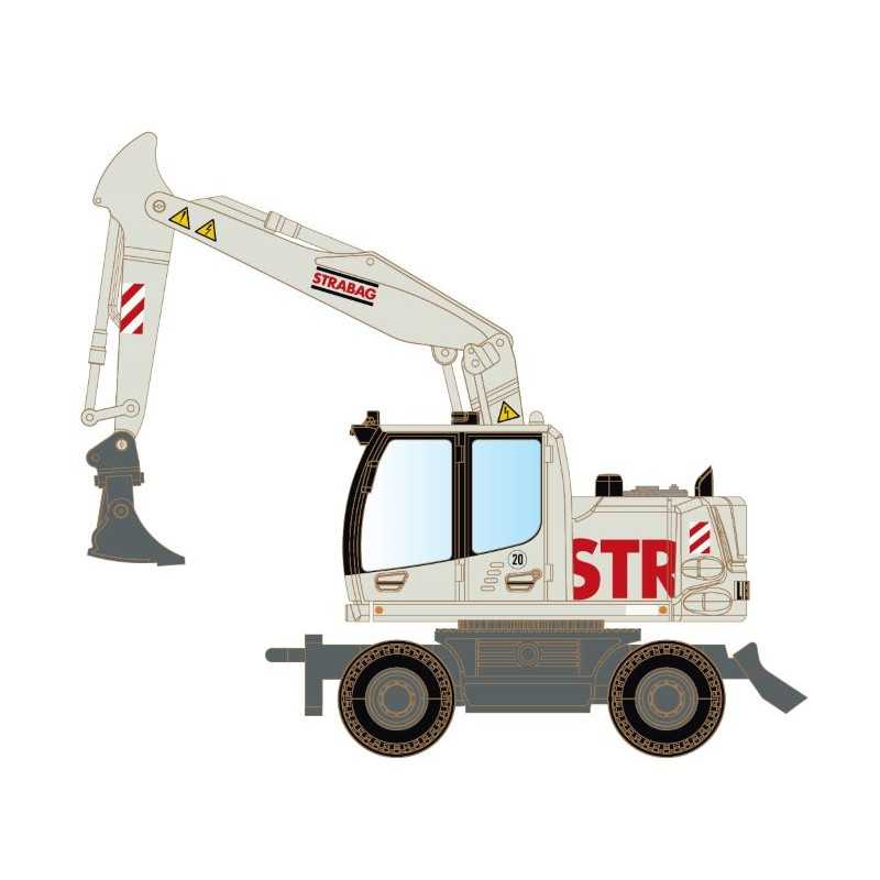 MiNis LC4271 . Liebherr Mobilbagger – STRABAG