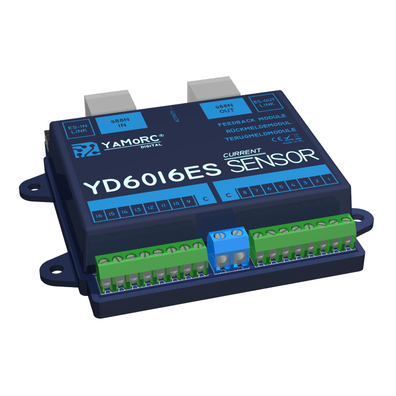 YAMORC YD6016ES-CS Terugmelddecodert, GND (Stroomdetectie)