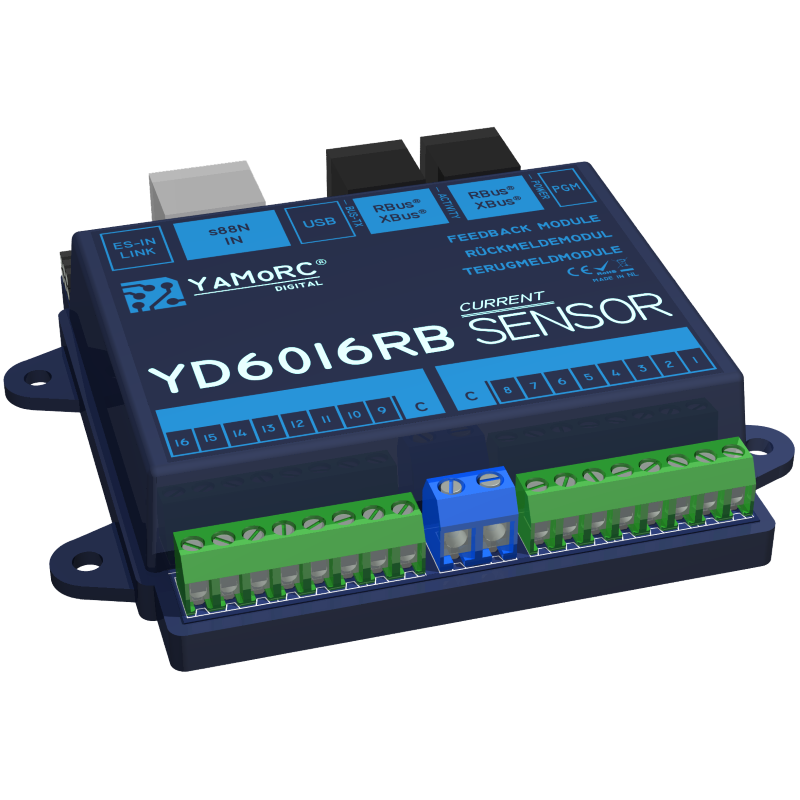 YAMORC YD6016RB-CS Terugmelddecoder R-bus, CS (Stroomdetectie)