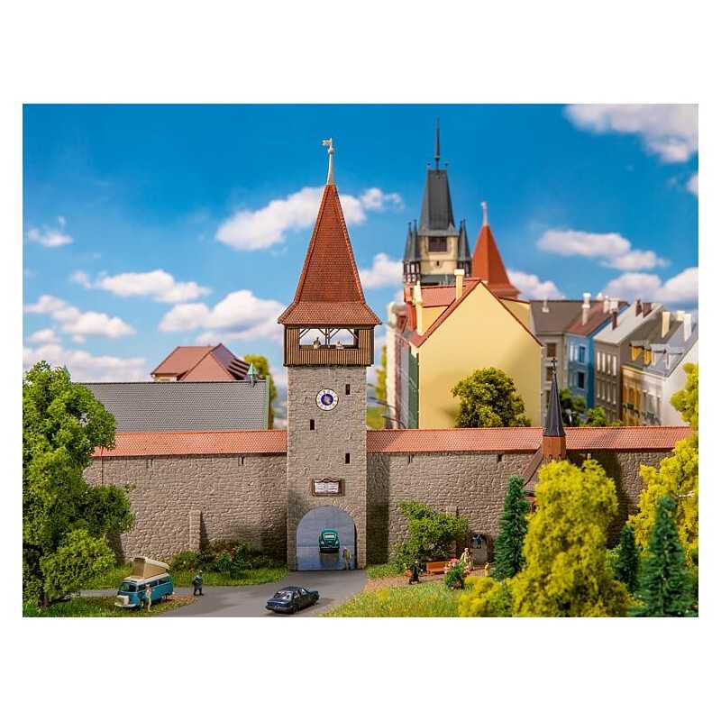 Faller 232171 Oude stadstoren met muur